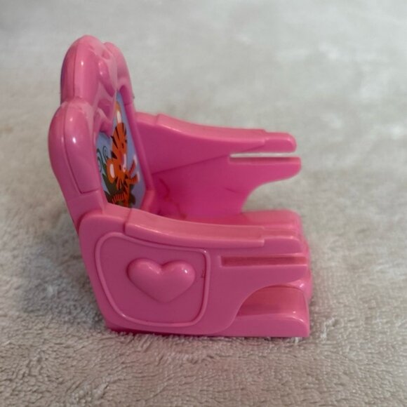 Fisher Price Loving Family Dollhouse Pink High Chair tiger design incomplete 2” - Picture 4 of 8